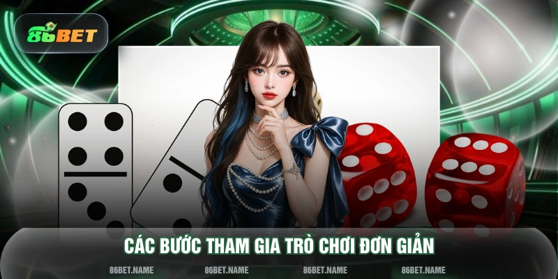 Các bước tham gia trò chơi đơn giản