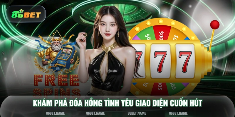 Khám phá Đóa Hồng Tình Yêu giao diện cuốn hút