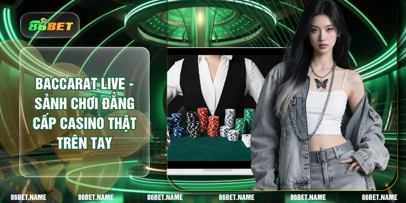 Baccarat Live - Sảnh Chơi Đẳng Cấp Casino Thật Trên Tay